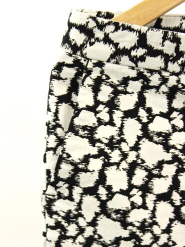 Pantalon à motif panthère blanc/noir Joseph