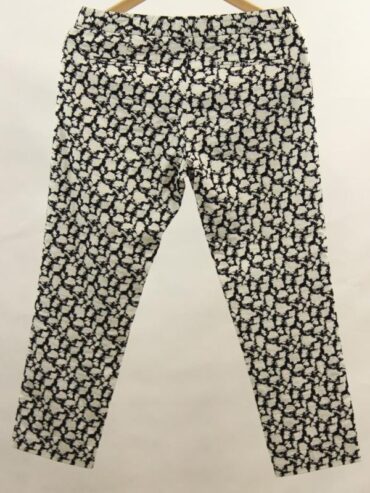 Pantalon à motif panthère blanc/noir Joseph