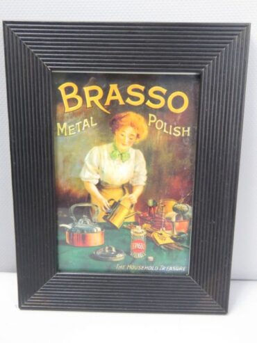 Impression de publicité vintage Brasso Metal Polish