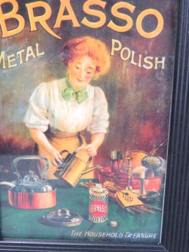 Impression de publicité vintage Brasso Metal Polish