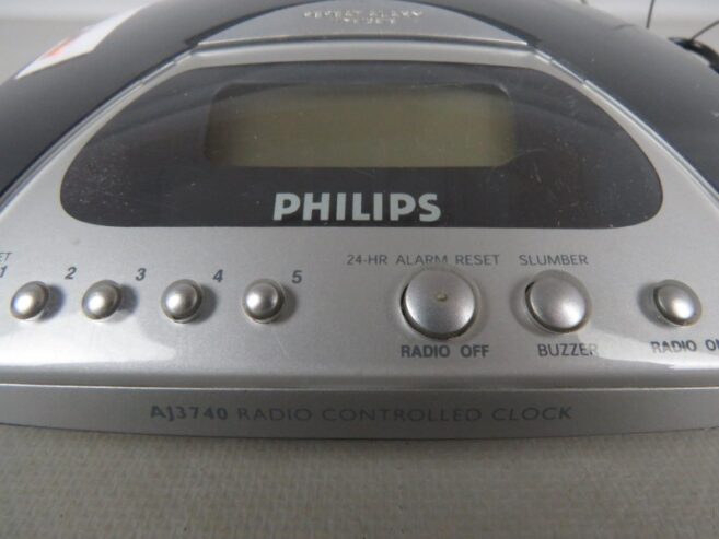 Radio-réveil radiocommandé Philips AJ3740/00S