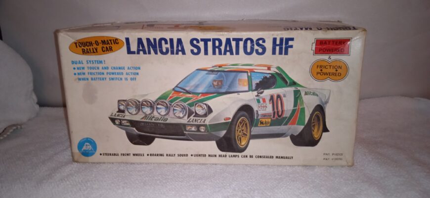 Touch-o-matic Lancia Stratos HF + emballage d’origine