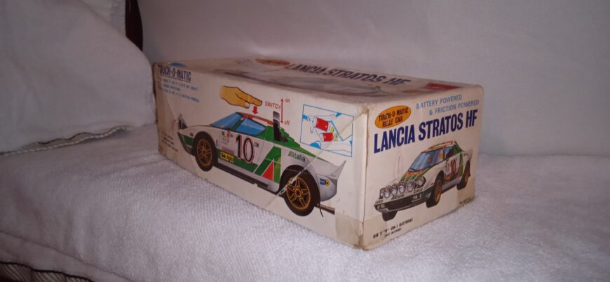 Touch-o-matic Lancia Stratos HF + emballage d’origine