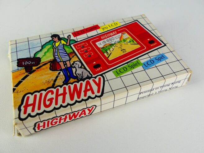 Jeu d’arcade LCD Highway dans son emballage d’origine