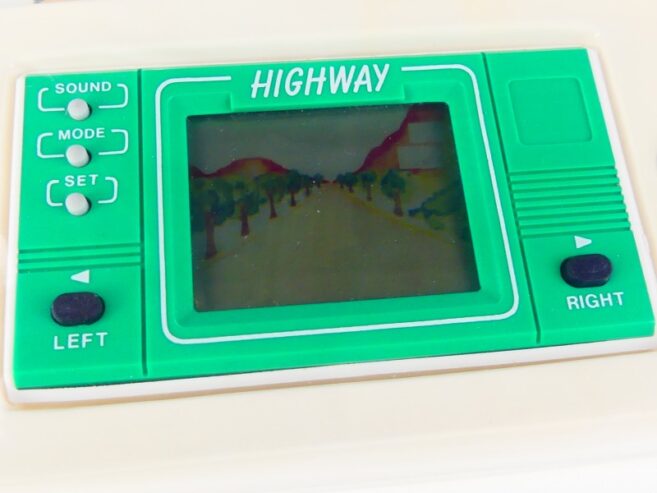 Jeu d’arcade LCD Highway dans son emballage d’origine