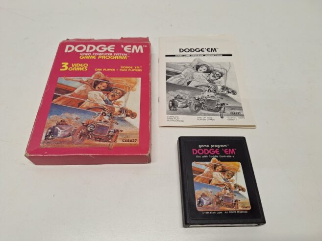 7 jeux Atari 2600