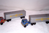 2 Lesney Hendrickson Tractor Inter-State Double Cargo Major Pack No9