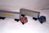 2 Lesney Hendrickson Tractor Inter-State Double Cargo Major Pack No9